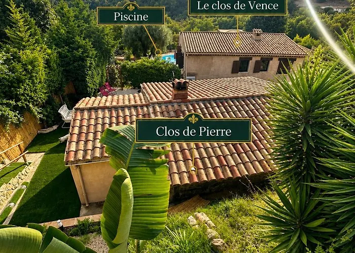 Maison Independante Au Clos De Vence Avec Jacuzzi Prive Et Piscine Partagee Ouverte Du 15 Mai Au 15 Septembre Au Coeur De La Nature