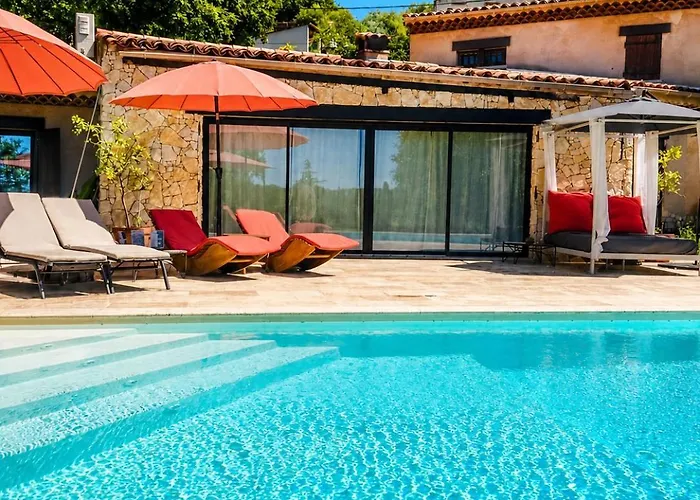 Maison Independante Au Clos De Vence Avec Jacuzzi Prive Et Piscine Partagee Ouverte Du 15 Mai Au 15 Septembre Au Coeur De La Nature